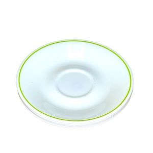 Vintage CORELLE 4 Strawberry Sundae saucers plate Corning